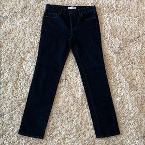 Loft dark wash jeans